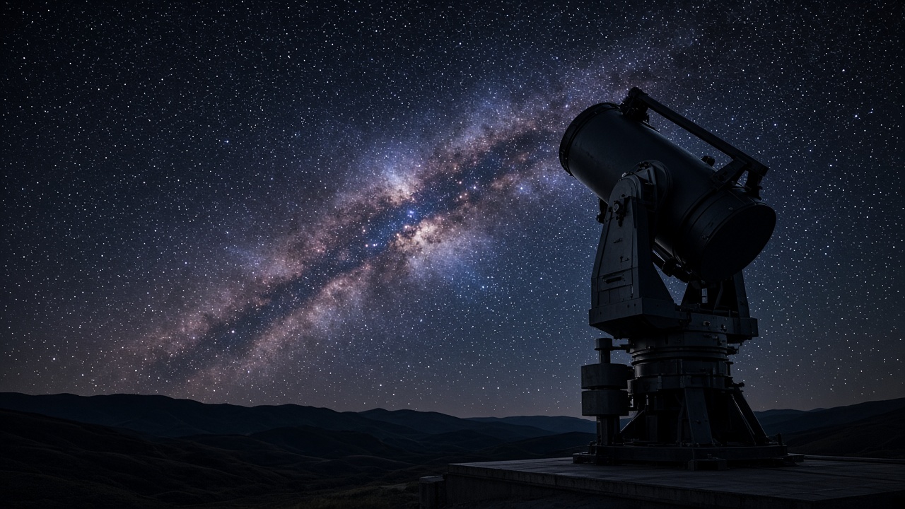Telescope under the stars